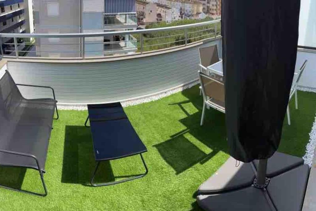 Apartamento Aguamarina Peniscola Bagian luar foto